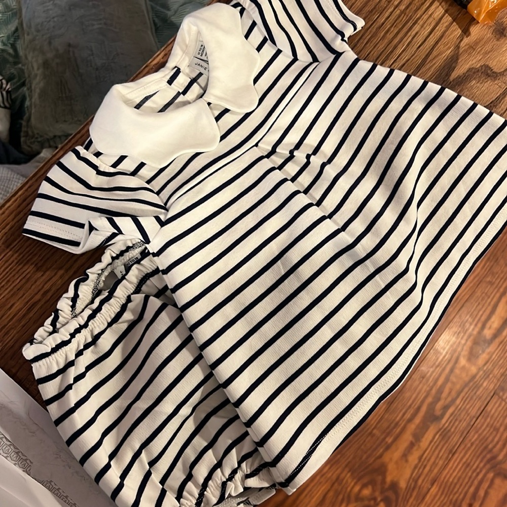 Janie & Jack striped set